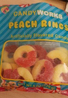 Peach Rings Flavored Candy, Peach Rings