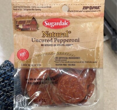 Thick Sliced Uncured Pepperoni