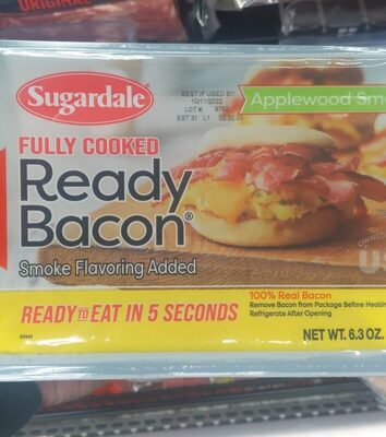 Applewood Smoked Ready Bacon, Applewood Smoked