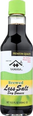 Less Salt Soy Sauce, Less Salt