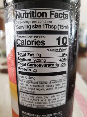 Soy Sauce, Soy