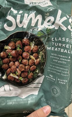 Gluten Free Turkey Meatballs, Turkey