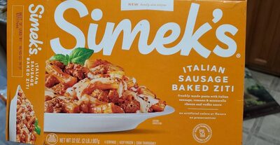 Italian Sausage Baked Ziti, Italian