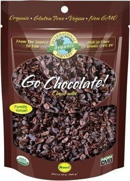 Organic Raw! Go Chocolate! Cacao Nibs