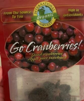 Dried Cranberries Apple Juice Sweetened