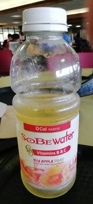 Sobe Water Fuji Apple Pear 20 Fluid Ounce Plastic Bottle