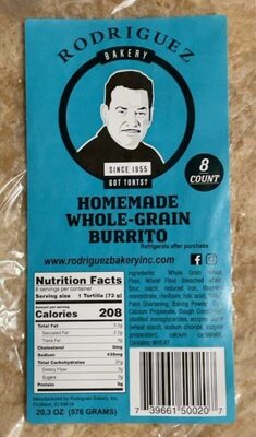Homemade Whole-Grain Burritos, Homemade Whole-Grain