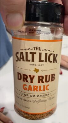 Garlic Dry Rub, Garlic