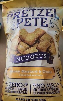 Honey Mustard & Onion Seasoned Pretzels Nuggets, Honey Mustard & Onion