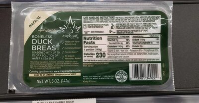 Original Boneless Duck Breast, Original