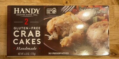 Handy Crab Cakes, 2 Count, 6.0 Oz