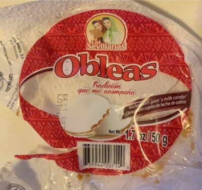 Wafers With Goat's Milk Candy