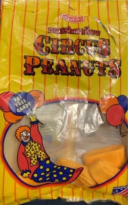 Marshmallow Circus Peanuts Candy, Marshmallow