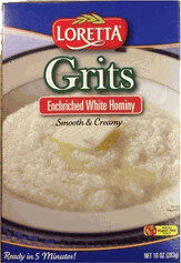 White Corn Smooth & Creamy Grits, White Corn