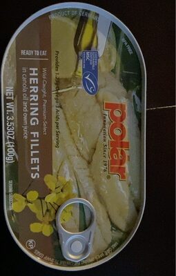 Wild-Caught, Premium-Select Herring Fillets In Canola Oil And Own Juice