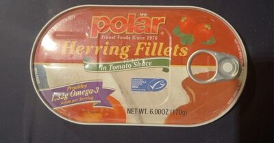 Herring Fillets In Tomato Sauce, Tomato Sauce