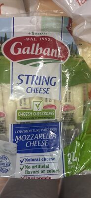  Low Moisture Part Skim Mozzarella String Cheese