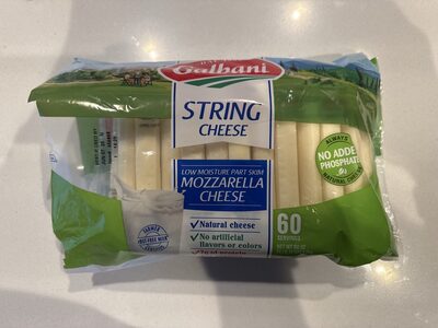 String Cheese Low Moisture Part Skim  Mozzarella Cheese