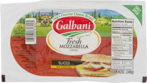 Fresh Mozzarella Mini Sliced Log Cheese