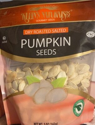 Dry Roasted Salted Pumpkin Seeds