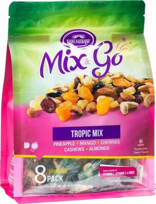 Klein's Naturals Mix & Go Tropic Mix, 2 Oz, 8 Count