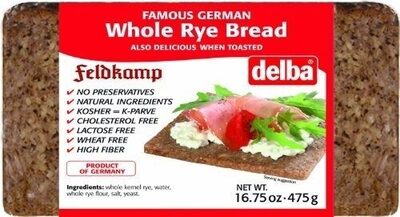 Whole Rye Bread, Whole Rye