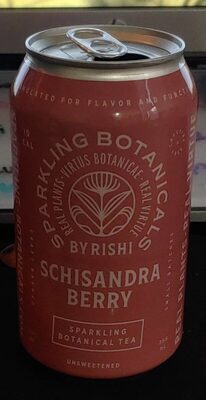 Schisandra Berry Sparkling Botanical Tea, Schisandra Berry