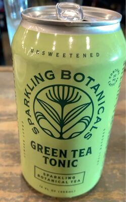 Green Sparkling Botanical Tea Tonic