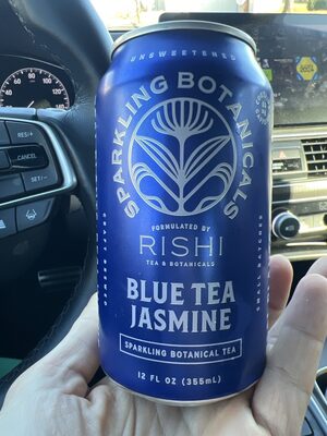 Blue Tea Jasmine Sparkling Botanical Tea, Blue Tea Jasmine