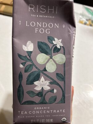 Organic London Fog Tea Concentrate