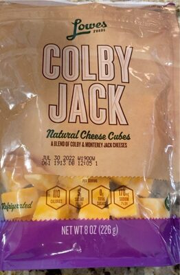 Colby Jack Natural Cheese Cubes, Colby Jack