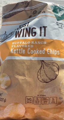 Buffalo Ranch Kettle Cooked Chips, Buffalo Ranch