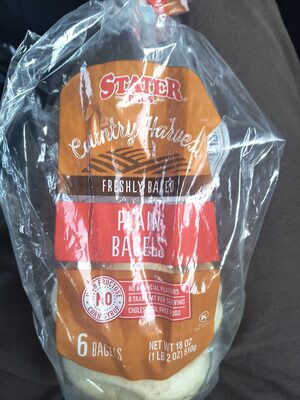 Country Harvest, Plain Bagels, Plain
