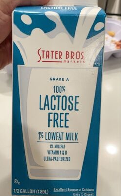 Lactose Free 1% Lowfat Milk