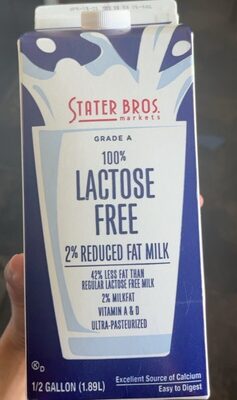 Lactose Free 2% Reduced Fat Milk