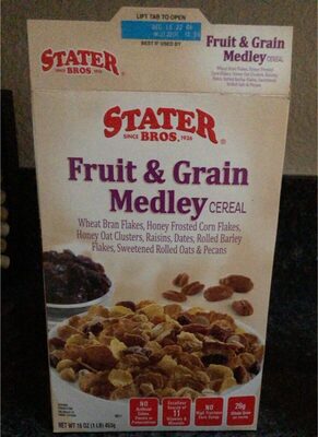 Fruit & Crisp Cereal With Real Raisins, Dates & Pecans, Fruit & Crisp