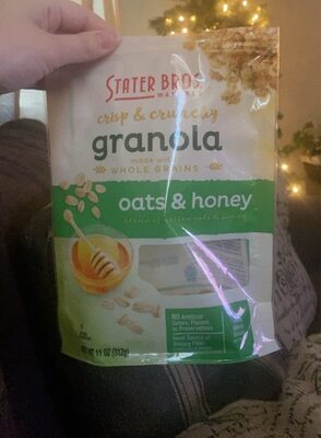 Oats & Honey Blend Of Rolled Oats & Honey Crispy & Crunchy Granola, Oats & Honey