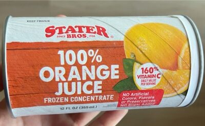 Orange Original 100% Frozen Concentrated Juice, Orange