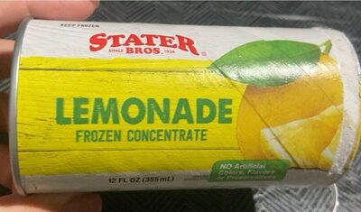 Lemonade Frozen Concentrate, Lemonade