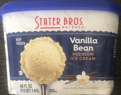 Vanilla Bean Premium Ice Cream, Vanilla Bean