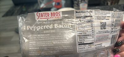 Smoked Cured Peppered Bacon, Smoked Cured