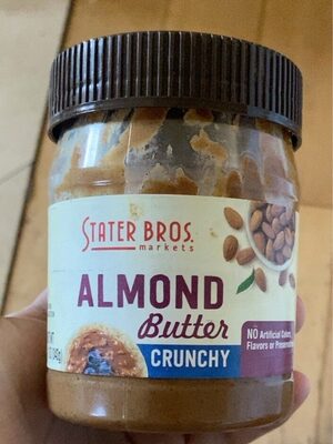 Crunchy Almond Butter, Crunchy
