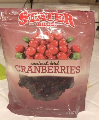 Sweetened Dried Cranberries, Sweetened