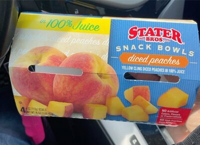 Diced Peaches Yellow Cling Diced Peaches In 100% Juice, Diced Peaches