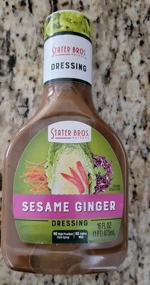 Sesame Ginger Dressing, Sesame Ginger