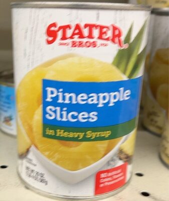 Pineapple Slices In Heavy Syrup