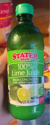Lime 100% Juice From Concentrate, Lime