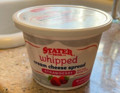 Strawberry Whipped Cream Cheese Spread, Strawberry