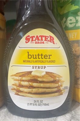 Butter Flavored Syrup, Butter