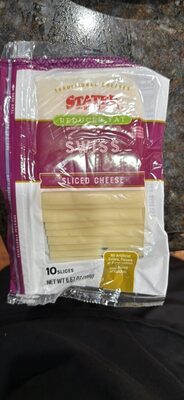 Swiss Sliced Cheese, Swiss